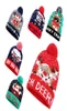 Unisex LED Lightup Çirkin Noel Şapkası Beanies Örgü Cap4730022