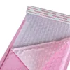 Luftpolstertaschen, Verpackungsbeutel, gepolsterte Umschläge, Perlenfolie, Geschenk-Postumschlagtasche für Bücher, Zeitschriften, gefüttert, selbstklebend, rosa Ooxkq Owco