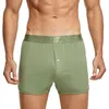 Cuecas masculinas casual botão boxers baixo aumento treino briefs shorts troncos roupa interior sem costas calcinha masculina 95% algodão clássico