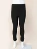 Finjani Black Slim-Fitパンツは、ハイウエストファッショナブルなプラスサイズのエレガントな女性のズボン231226をビーズするズボンの底をスリットします