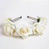 Decoratieve bloemen Valentijnsdag Bloemen Haaraccessoires Festival Bruiloft Garland Hoofdband Nooit verwelkte decoraties