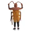 Halloween Kids Adult Funny Cockroach Costume Children Insect Cosplay Outfits Carnival Easter Purim Fancy Dress suit 231225