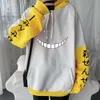 Korosensei hoodies anime mord klassrum tröja män vinter haruku streetwear gotiska kvinnor kläder överdimensionerade hoodie