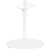 Flores decorativas Stand de flores Bode Bouquet Arreglo Artificial Artificial Iron Desktop Stands Support Marco de fijación blanca