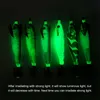 14pcs Luminous Horizontal Squid Jig Wood Shrimp Hook Artificial Bait Octopus Cuttlefish Saltwater Hard Tackle 231225