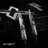 XNET Titan Wireless Tattoo Machine Kit with Extra 38mm Grip 2400mAh Battery 40pcs Mixed Cartridge for Artists 231225