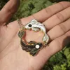 Pendentif Colliers Creative Tai Chi Yin Yang Koi Poisson Carpe Collier Correspondant Couple Chanceux Hommes Femmes Fête Fiançailles Bijoux245L