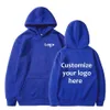 Aangepaste hoodie diy tekst paar vrienden familie afbeelding afdrukken herenkleding aanpassen sport vrije tijd trui stijl sportshirt 231226