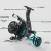 Akcesoria Siechi Pesca 2021 Spinning Fishing Reel 1000 ~ 7000 wiary metalowy szpula 5.0: 1 Płytka filiżanka Długie strzały Ultra Light Diled