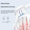 Brosse à dents Original Xiaomi Mijia tête de brosse à dents électrique 3 pièces pour T301 brosse à dents sonique intelligente acoustique propre tête de brosse 3d combine