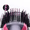 Torkar Nya 3 i 1 hårtork Hot Air Brush Hair Starten Comb Curling Brush Salon Hair Styling Tools Ion Blow Thork Torkare Brush