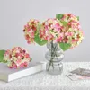 Decoratieve Bloemen 1PC Simulatie Kunstmatige Hortensia Tak Nep Plastic Thuis El Decoratie Bruiloft Tafeldecoraties Artificiais