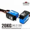 OmG ST-20DC Servo digitale standard impermeabile da 20 kg 1:10 Rc Car / Servo ad alta tensione con motore a spazzola piana superiore a 1,4 m per parte di auto Rc