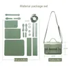 Creative Bag Making Material Package DIY BAG Handgjorda tillbehör Handfartyg Självgjorda kvinna Bag Läder Material Praktiskt 231226