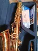 Melhor qualidade novo saxofone alto dourado yas62 japão marca saxofone alto e-flat instrumento de música com bocal sax profissional