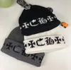 Knitted Hat Unisex Fashion Sanskrit Print Beanie Woolen Hat Casual Skull Caps 6 color