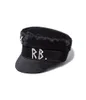 Simple strass RB chapeau femmes hommes rue mode Style gavroche chapeaux bérets noirs dessus plat Caps1468391