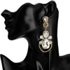 Baumelnde Ohrringe Europäische und amerikanische High-Key Würdevoller Wassertropfen Acryl Damenmode Retro Anmutiges Ornament W