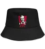 Fashion KFC Unisex Foldable Bucket Hat Cool Team Fisherman Beach Visor Sells Bowler Cap Logo Kfc Font Kentucky Fried Chicken lem9435879