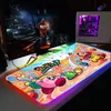 Rests-alfombrilla de ratón Led con dibujos animados Kawaii de Kirbys, accesorios para juegos, alfombrilla para teclado, alfombrilla de escritorio Rgb, Protector de escritorio, alfombrillas para Pc