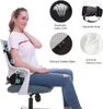 Lumbar Support Pillow for Office Chair Back Support Car, Computer, Gaming Chair, Recliner Memory Foam Back Cushion for Pain Relief Improve Posture