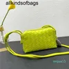 10A Mini Pętle Bottegvennets Tleven Crossbody oryginalna skórzana torebka oryginalna skórzana kamera tkane torby autentyczne designerskie kasety na ramię pestka Knotwqw