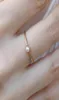 ZHOUYANG Ring For Women Delicate Mini Pearl Thin Ring Minimalist basic Style Light Yellow Gold Color Fashion Jewelry KBR0102186468