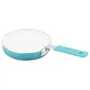 Cookware Sets Ceramic Nonstick 12 Piece Set Teal Ombre Hand Wash Only