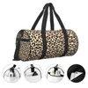 Borse da esterno Borsa da palestra leopardata Animale Moda Cool Viaggio Allenamento Sport Uomo Donna Personalizzato Grandi borse impermeabili retrò fitness