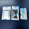 Mini sacos de embalagem com holograma, 6*10cm, 100 peças, sacos transparentes frontais amplamente para embalagens de doces, embalagem pequena para presente com alta qualidade xbwnd qbfhv