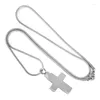 Pendant Necklaces IJD9110 High Quality Stainless Steel Cremation Jewelry Gold Black Rose Silver 4 Colors Bible Cross Necklace