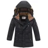 -30度ビッグボーイズウォームチルドレンズ冬のアヒルの子供のためのジャケット
