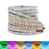 5m LED -remsa SMD 5050 5054 LED -tejp Vattentät banddiod 12V 2835 Flexibelt neonljus 60 120LEDS M LED -lampor för rumsdekor331T