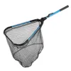 Accessori Jof Rete da pesca retrattile Guadino pieghevole telescopico Guadino pieghevole con asta in lega di alluminio per la pesca a mosca