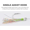 FUNADAIKO 80g 110g 130g 150g pêche brochet gabarit assistance crochets leurre mer pêche artificielle métal leurre poisson appâts leurres Pesca 231225