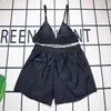 2023 Damen-Bikini im europäischen und amerikanischen Stil, Leopardenmuster, geteilter Halter, lässige Shorts, Anzug, Badeanzug 231225