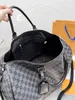 Sacs de créateurs Sacs polochons pour hommes Marque de luxe Sacs à main avec lettres brunes Keepall 45 50 Totes Sacs à bandoulière à carreaux Bagages Sacs de voyage à l'aéroport Sacs de fitness pour femmes Totes