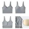 Bolsas profundas Vneck Ejercicio Sport Sport Sport Mujeres Super cómodas Topas de entrenamiento de entrenamiento atlético con ropa de gimnasio de sujetador incorporado