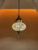 Pendant Lamps Custom Southeast Asian Glass Iron Lights Retro Nostalgic Industrial Restaurants El Tea Room Hanging Light