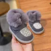 Boots Winter Toddler Boy Solid Color Plush Warm First Walkers 0-3years Infant Kids Snow Soft Bottom Girls Shoes Non-slip