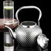 1.2/1.5/2L Teapot 304 Stainless Steel Water Tea Kettle Induction Cooker Stove Tea Pot Drinkware Kitchen Accessories 231225