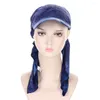 Ethnic Clothing Pre-Tied Print With Brim Cap Sun Visor Women Turban Caps Head Scarf Wrap Hijab Muslim Beach Back Ties Female Fashion Outdoor