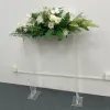 4 Uds estante de flores centro de mesa de boda 39 pulgadas de alto acrílico camino plomo pastel soporte evento decoración de fiesta