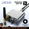 Разъемы Беспроводной приемник Csr Aptxhd Bt 5.2 Hi-Fi Стерео Аудио Адаптер Поддержка коаксиального оптического волокна Aptxll для усилителя для наушников и ТВ