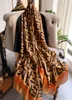 Designer Woman Cashmere Scarf Men and Women Winter Scalves Ladies Shawls Pattern Wool Landscape Animal Print Pashminas 90cm x 180C7571078