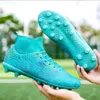 Men Women Professional Top Quality Football Boots Wear-Resistant Training Shoes Soccer Shoes Ultralight Non-Slip Sport Futsal