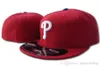 Phillies P letra Gorras de béisbol 2020 nuevo hueso hip hop barato para hombres mujeres casquette sombrero equipado Hats1115542