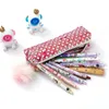Cekiny ołówek Rainbow Pen Bag School Office Biegs Student Zipper Piorgeery Box