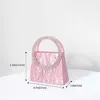 Mode Nya akrylkvällspåsar Kvinnor Handväskor Diamonds Cloud Gum Colorful Crossbody Bag 022624a