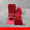 Boîte à bijoux de style à la mode, accessoires adaptés au collier, Bracelet, bague, boucles d'oreilles, lettre Ca 2012